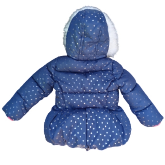 Vertical'9 Faux Fur Puffer jacket Sz 2T - Picture 2 of 8